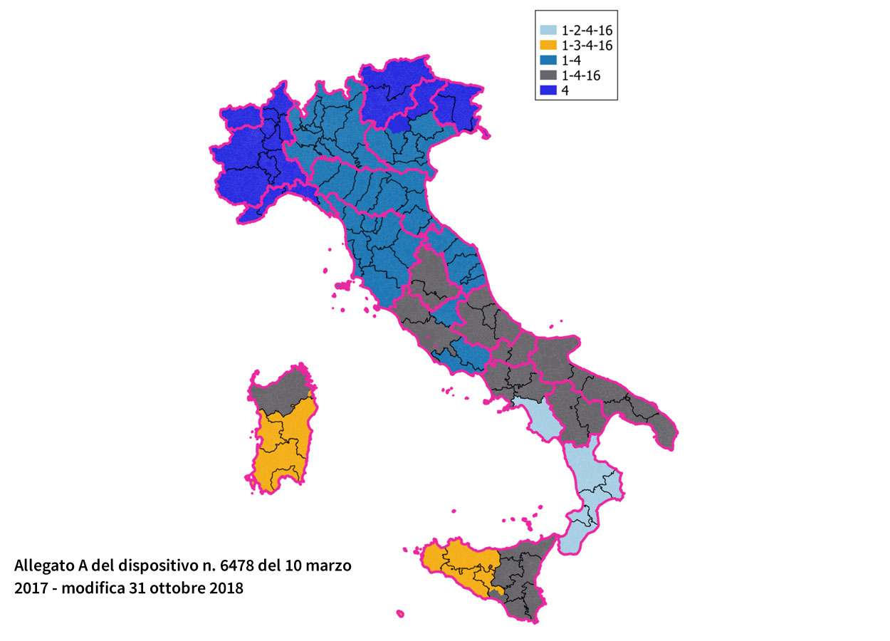 Blue tongue, modifica del dispositivo dirigenziale