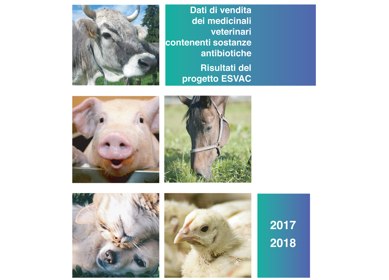 Dati di vendita dei medicinali veterinari contenenti sostanze antibiotiche. Risultati del progetto ESVAC, Anni 2017 – 2018