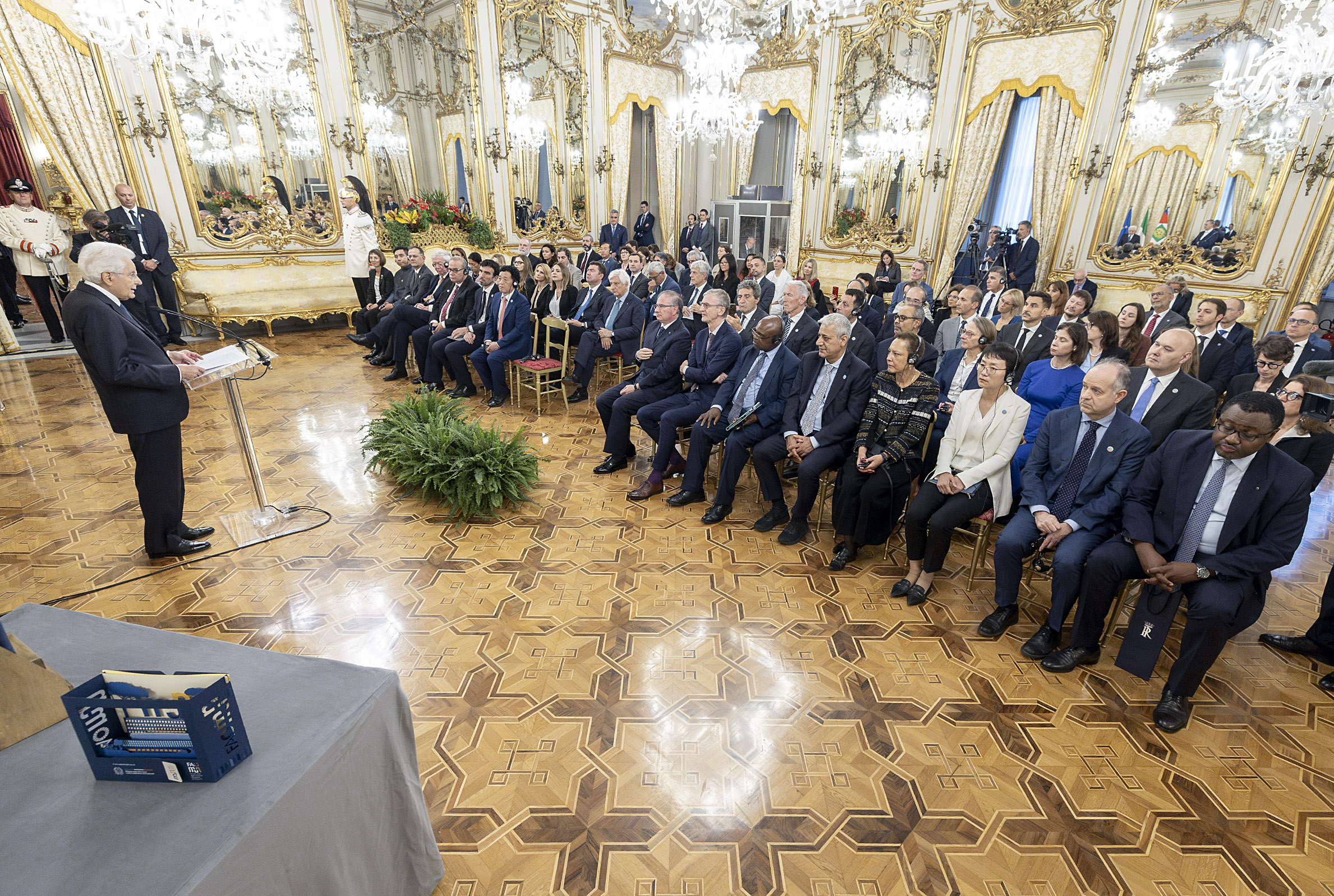 Mattarella: garantire uno sviluppo sostenibile dei sistemi agricoli, alimentari e ambientali
