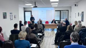 FOTO ASSEMBLEA AST MC MARCHE DG MARINI e MAURIZIO CATITTI
