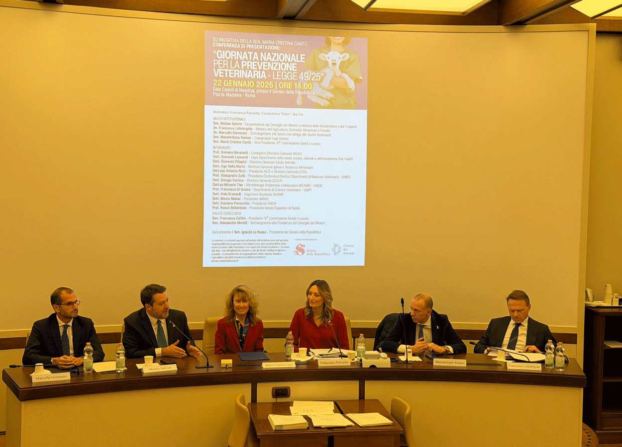 Grasselli: veterinari essenziali per la salute pubblica
