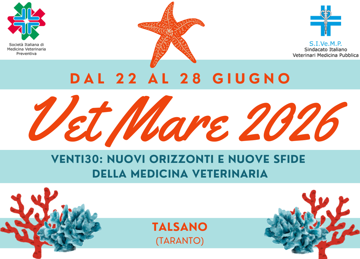 VetMare 2026 – Venti30: nuovi orizzonti e nuove sfide della Medicina Veterinaria