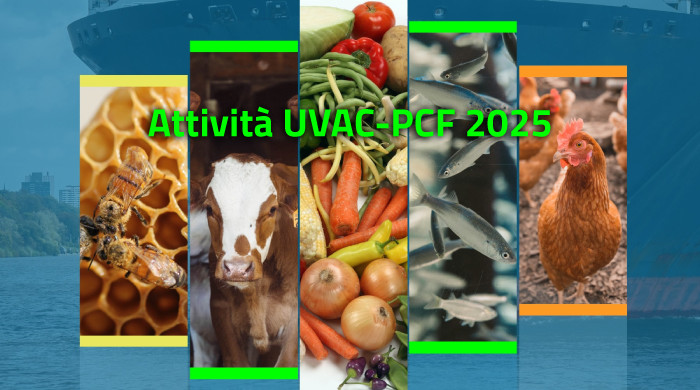 Posti di Controllo Frontalieri e Uffici Veterinari per gli Adempimenti Comunitari, attività 2025